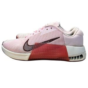 Nike Women’s  Metcon 9 "Pink Foam Dark Team Red" sneakers - Size 6